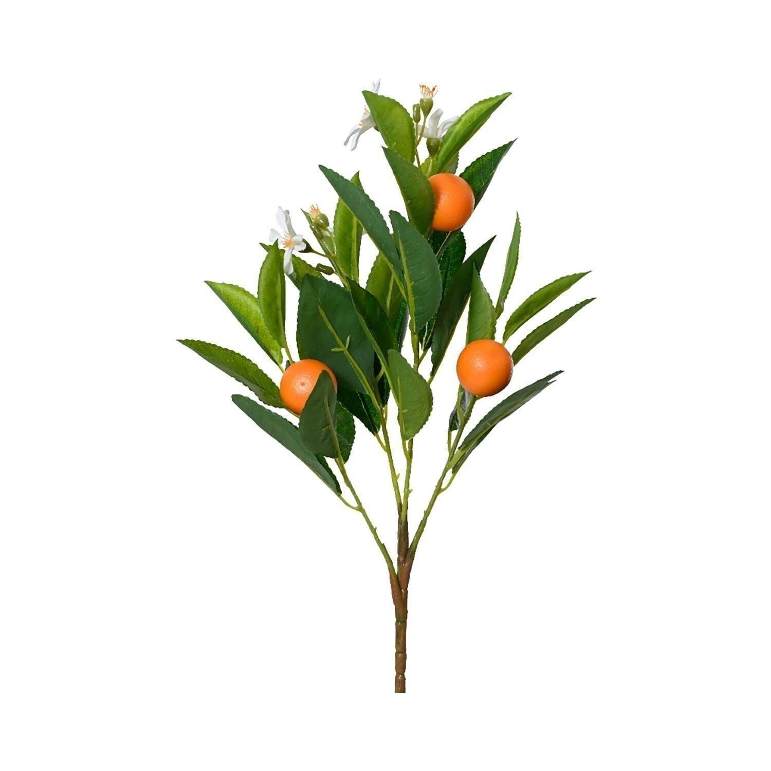 Artificial Orange Spray 58cm Artificial Orange Spray 58cm