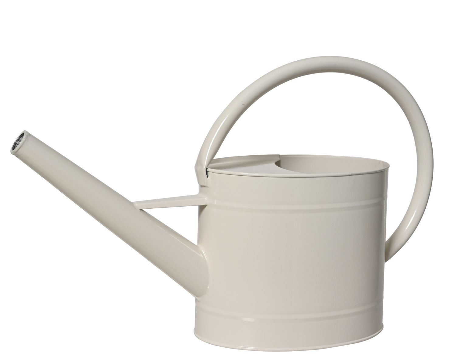 Wateringcan Zinc Oval Shinny Outdoor