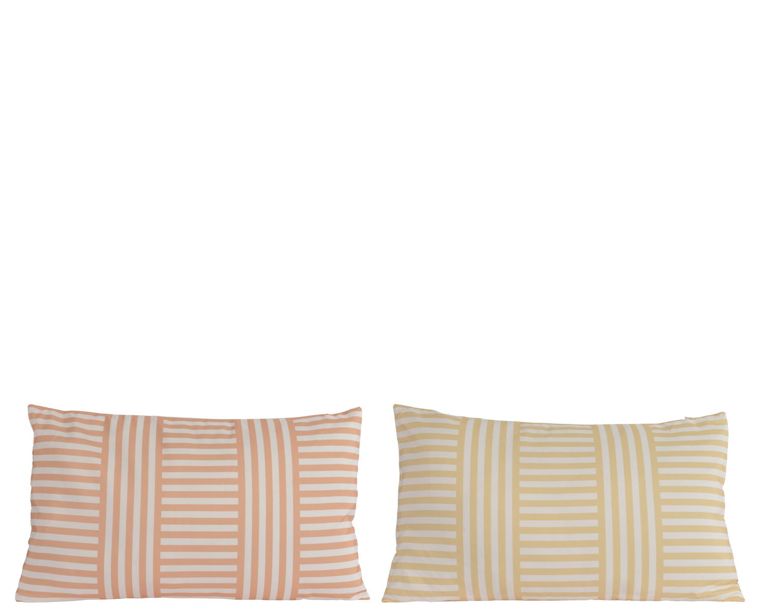 Outdoor Cushion 30x50cm 2 Assorted Orange Yellow Print