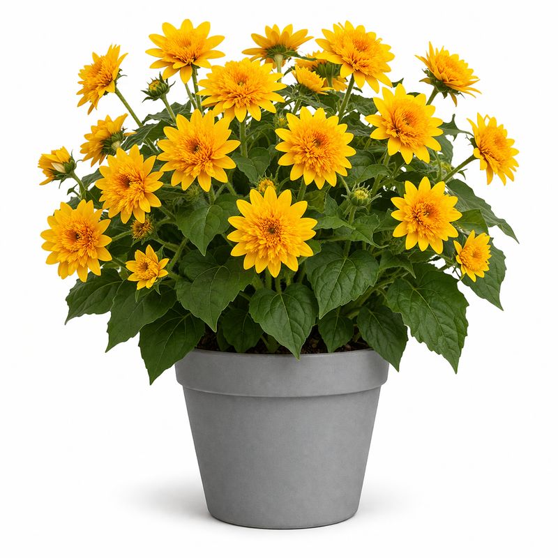 Helianthus - Sunflower Sunfinity Double Yellow Helianthus - Sunflower Sunfinity Double Yellow