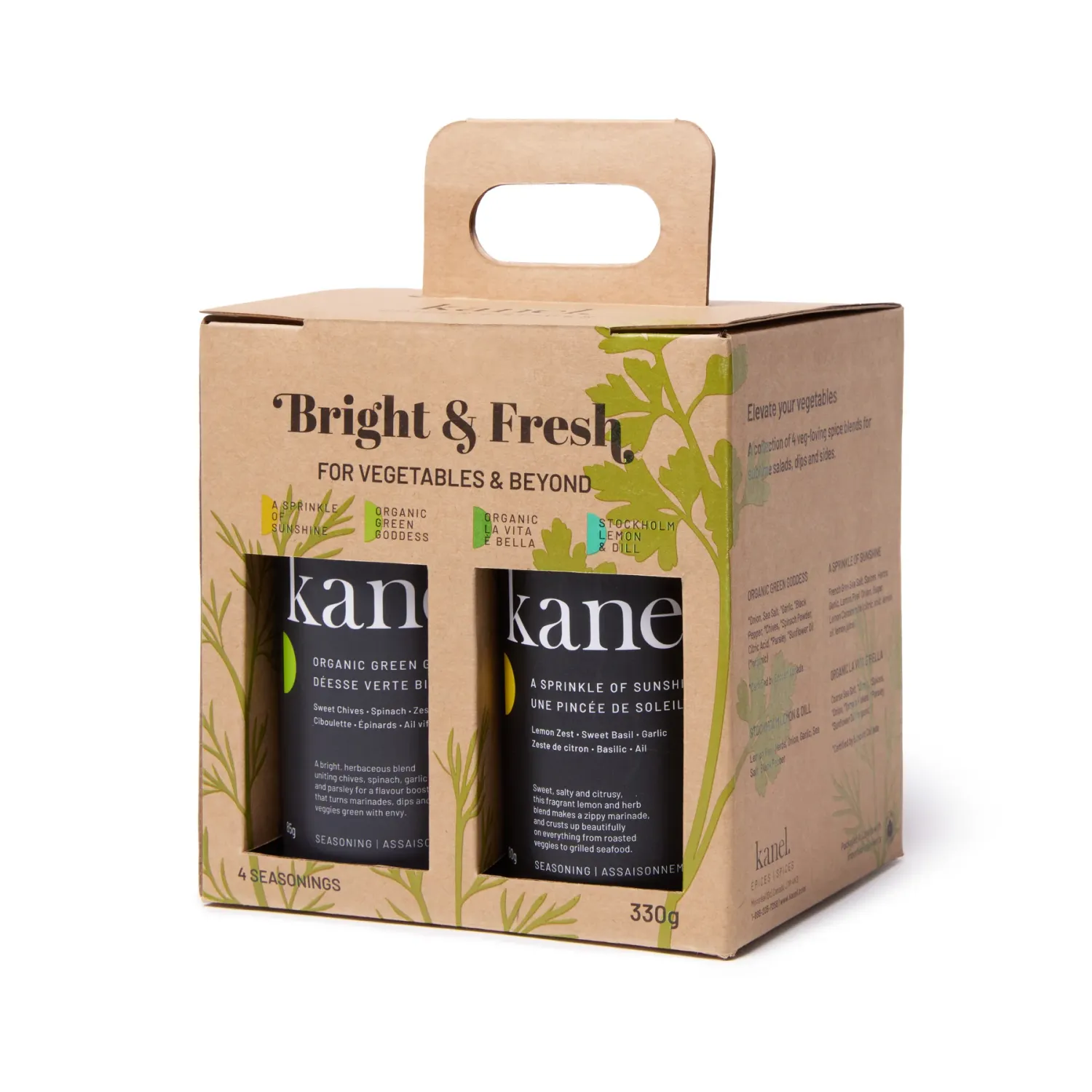 Bright and Fresh - 4 Spices Giftset