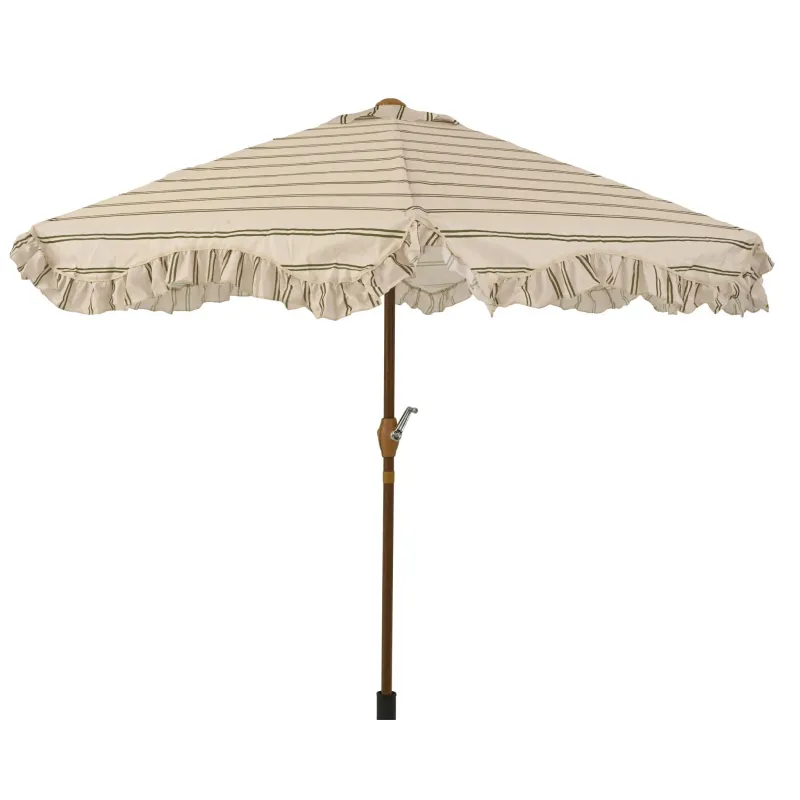 Umbrella Beige Frizzle 220cm