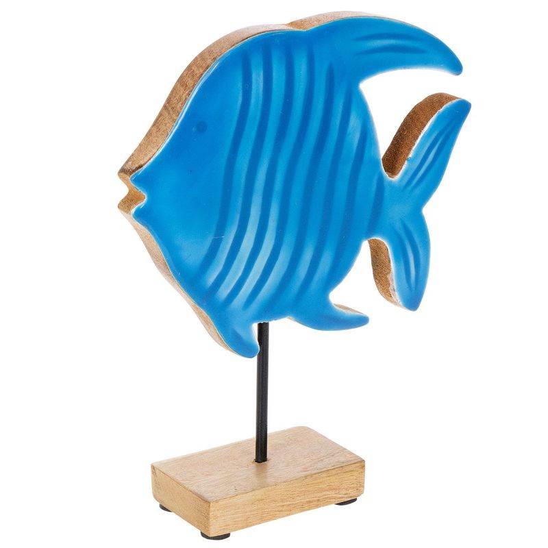 Figurine Mango Wood on Stand