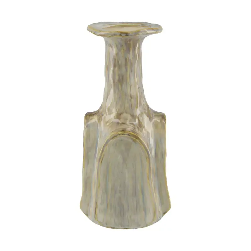 Bottle Ceramic 15.4x15x34cm Cream