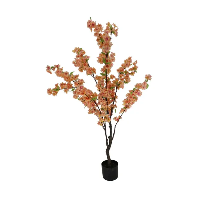 Artificial Plant Blossom Tree 115cm Peach