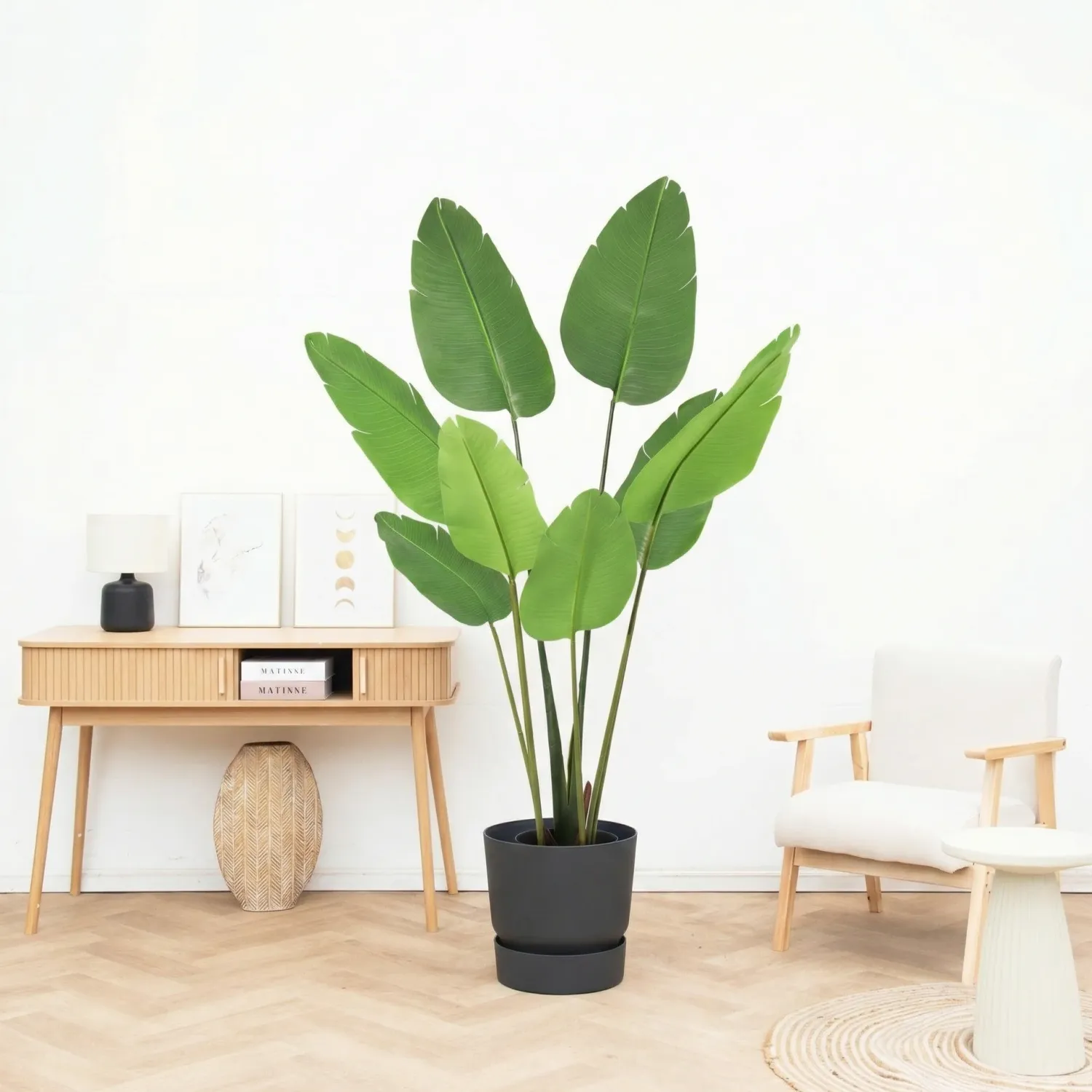 Plant Artificial Strelitzia 190cm