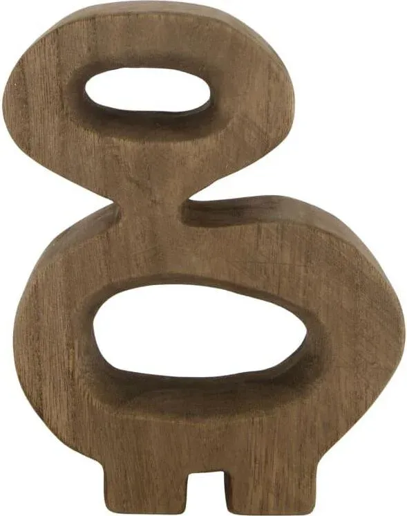 Statue Paulownia Wood Circles