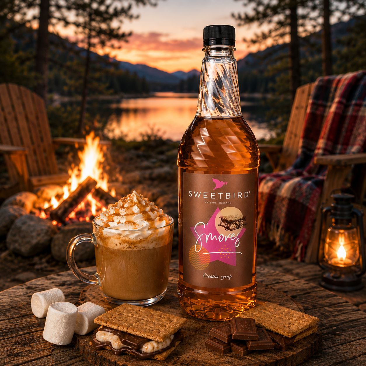Sweetbird S'mores Syrup 1L