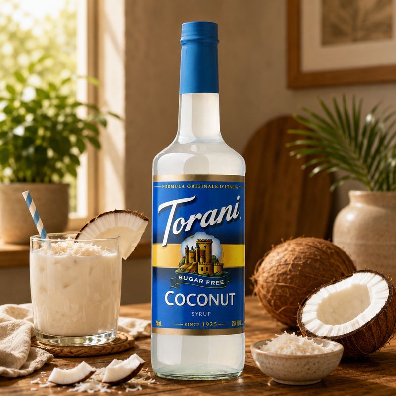 Torani Sugar Free Coconut Syrup 750ml
