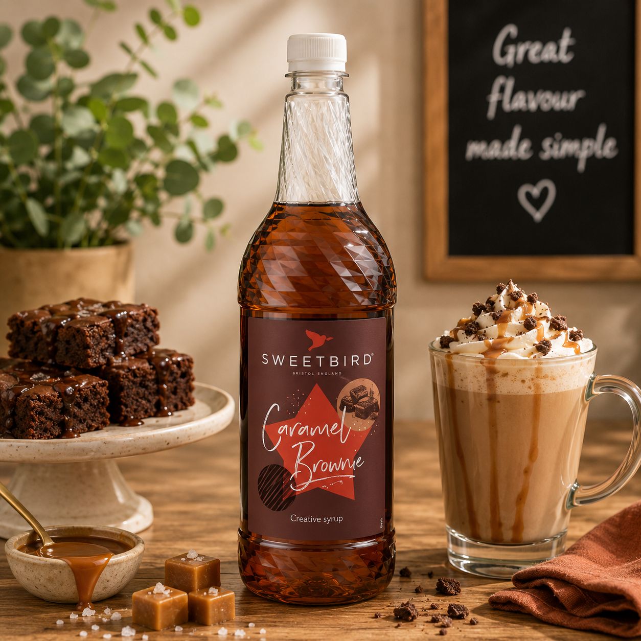 Sweetbird Cinnamon Bun Syrup 1L