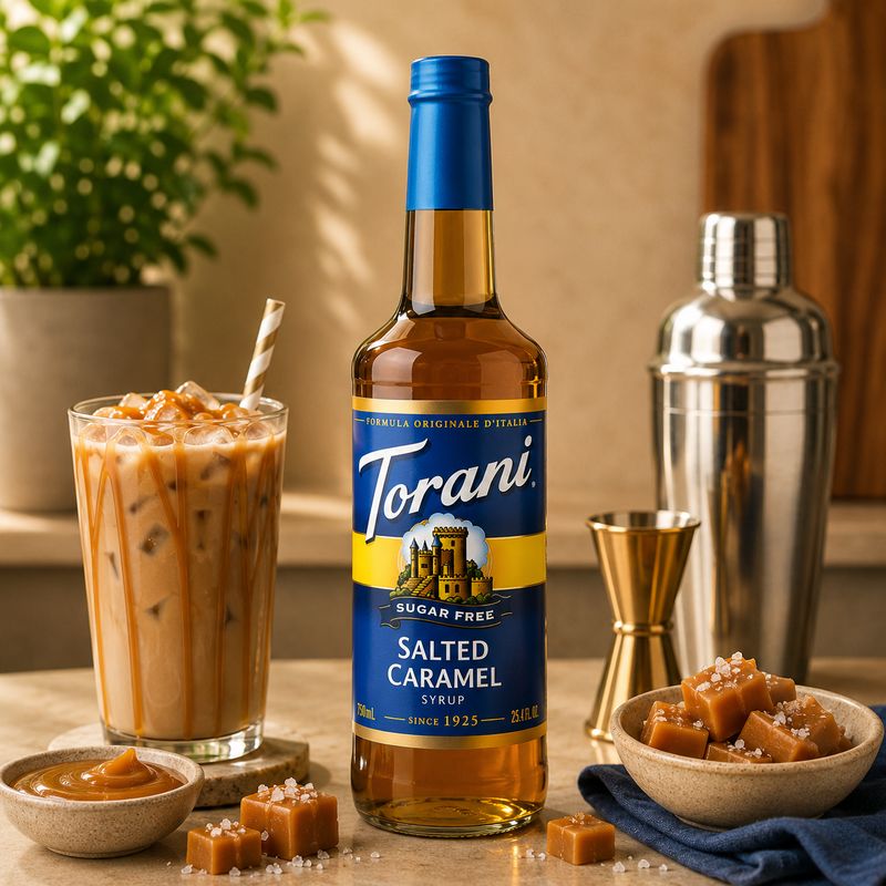 Torani - Sugar Free Salted Caramel Syrup 750ml