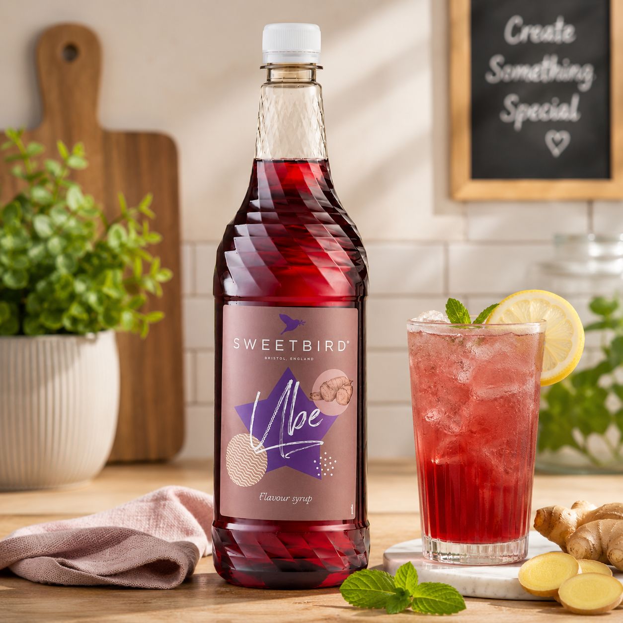 Sweetbird Ube Syrup 1L