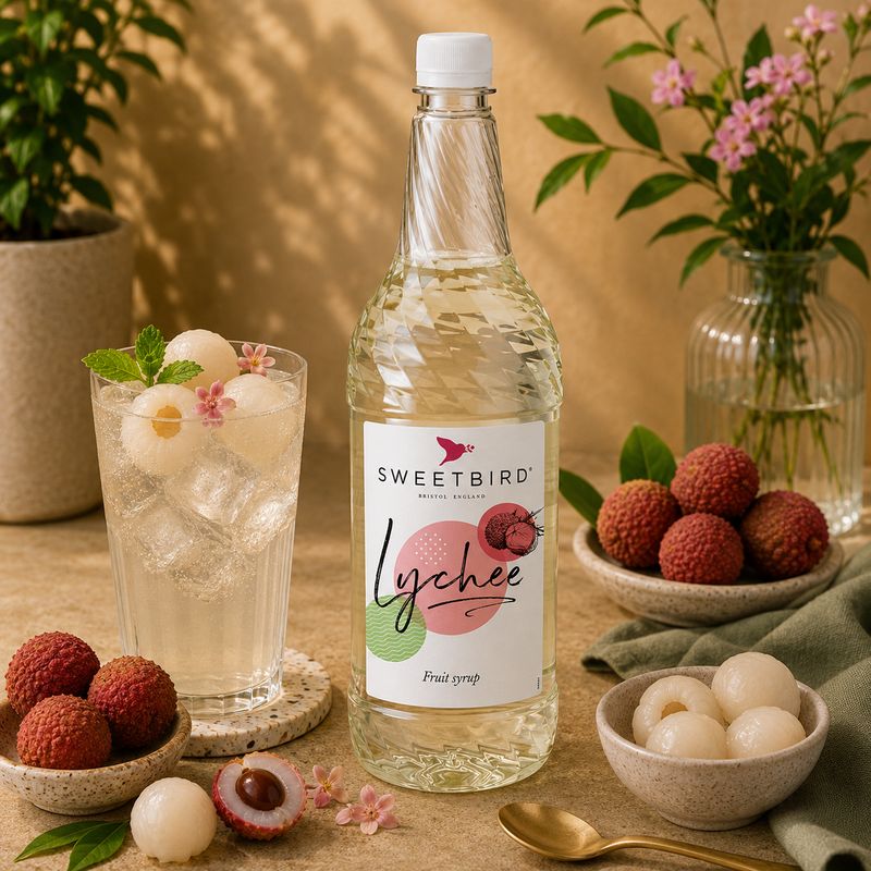 Sweetbird Lychee Syrup 1L