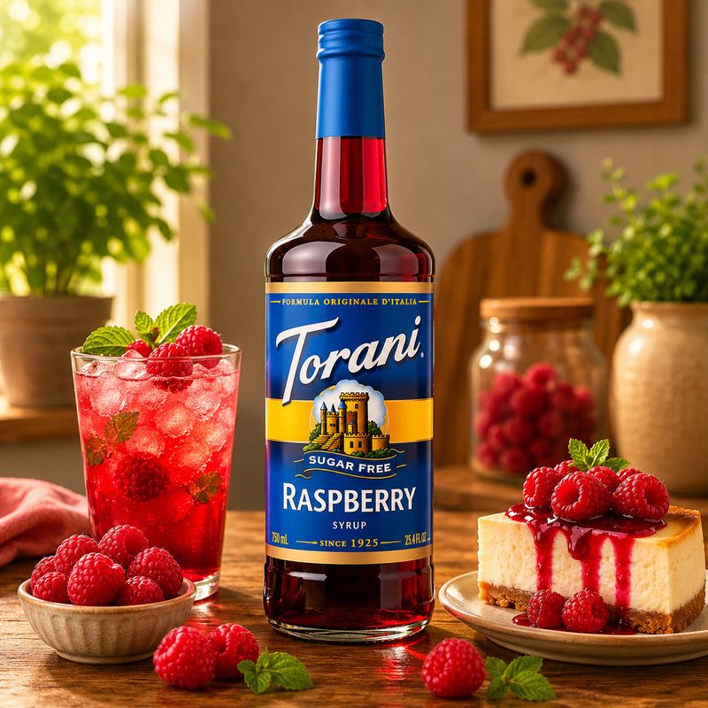 Torani Sugar Free Raspberry Syrup 750ml