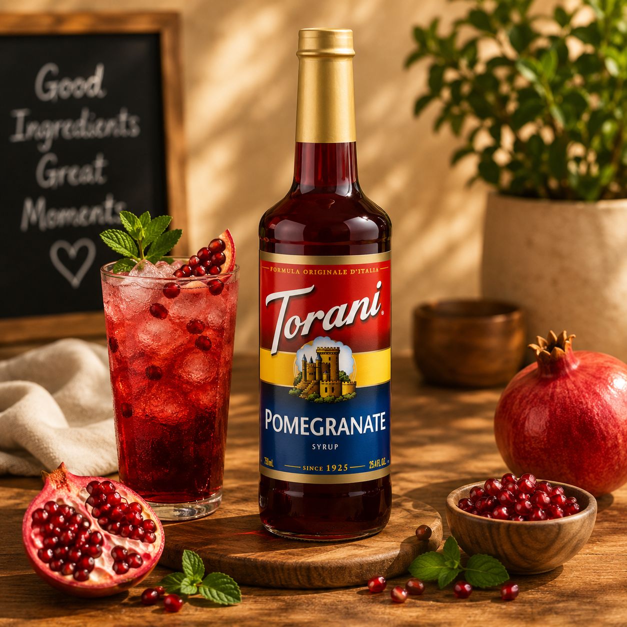 Torani Pomegranate Syrup 750ml