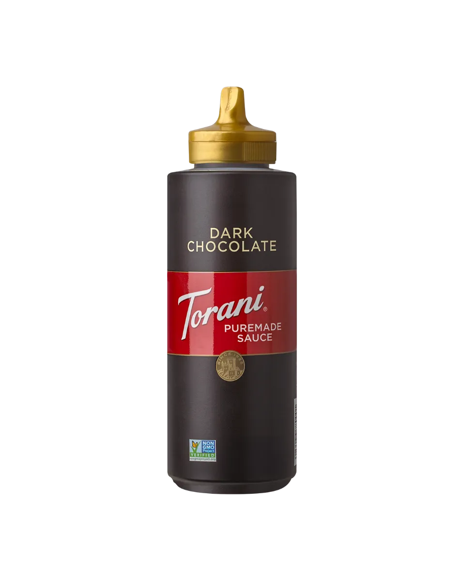 Torani Puremade Dark Chocolate Sauce 16.5oz