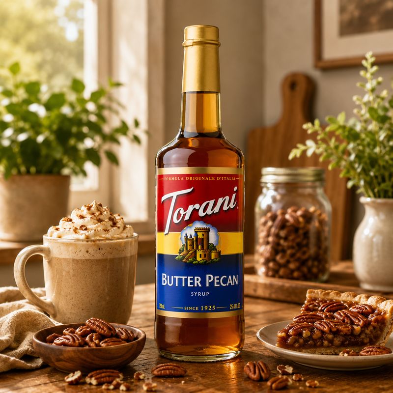 Torani Butter Pecan Syrup 750ml