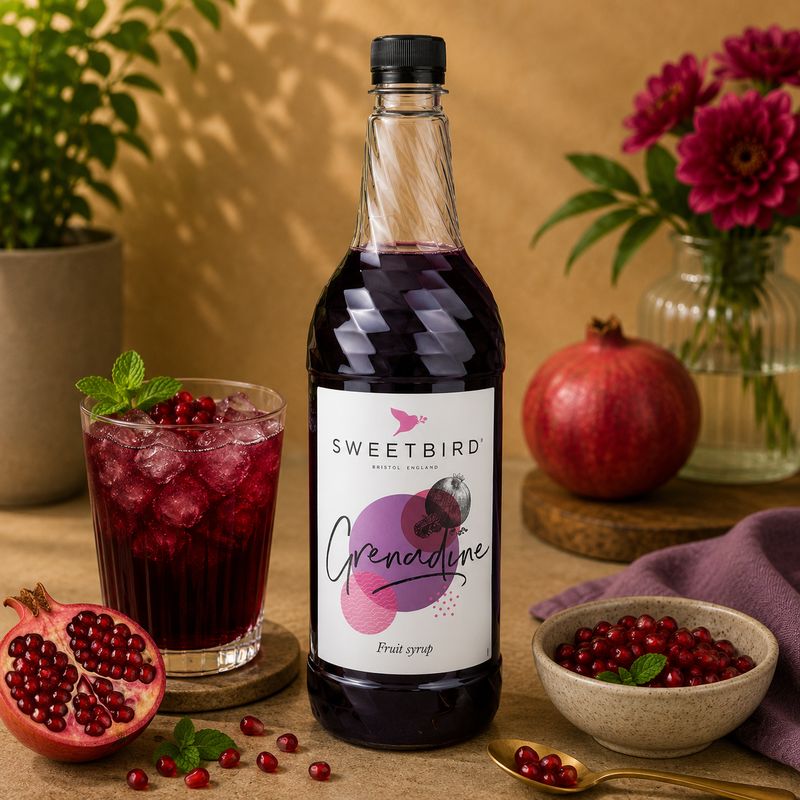 Sweetbird Grenadine Syrup 1L