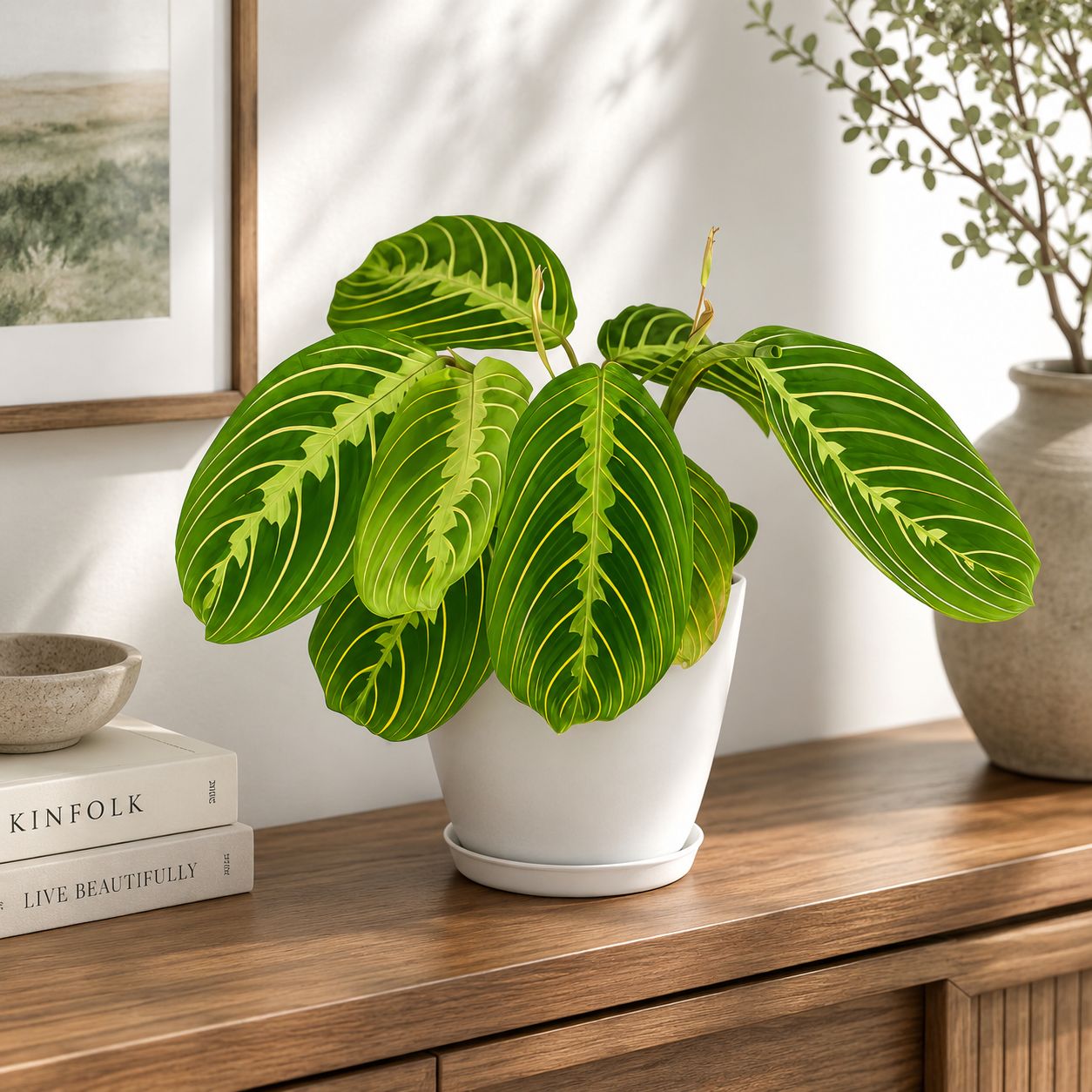 Maranta Prayer Plant Lemon HB - 6"