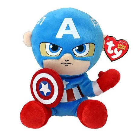 Ty Plushie - Captain America Floppy