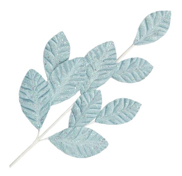 Spray Leaves Magnolia 26.5" Ice Blue