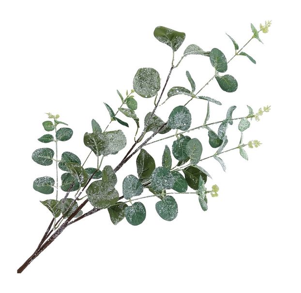 Spray Leaves Eucalyptus 37.5" Frosted