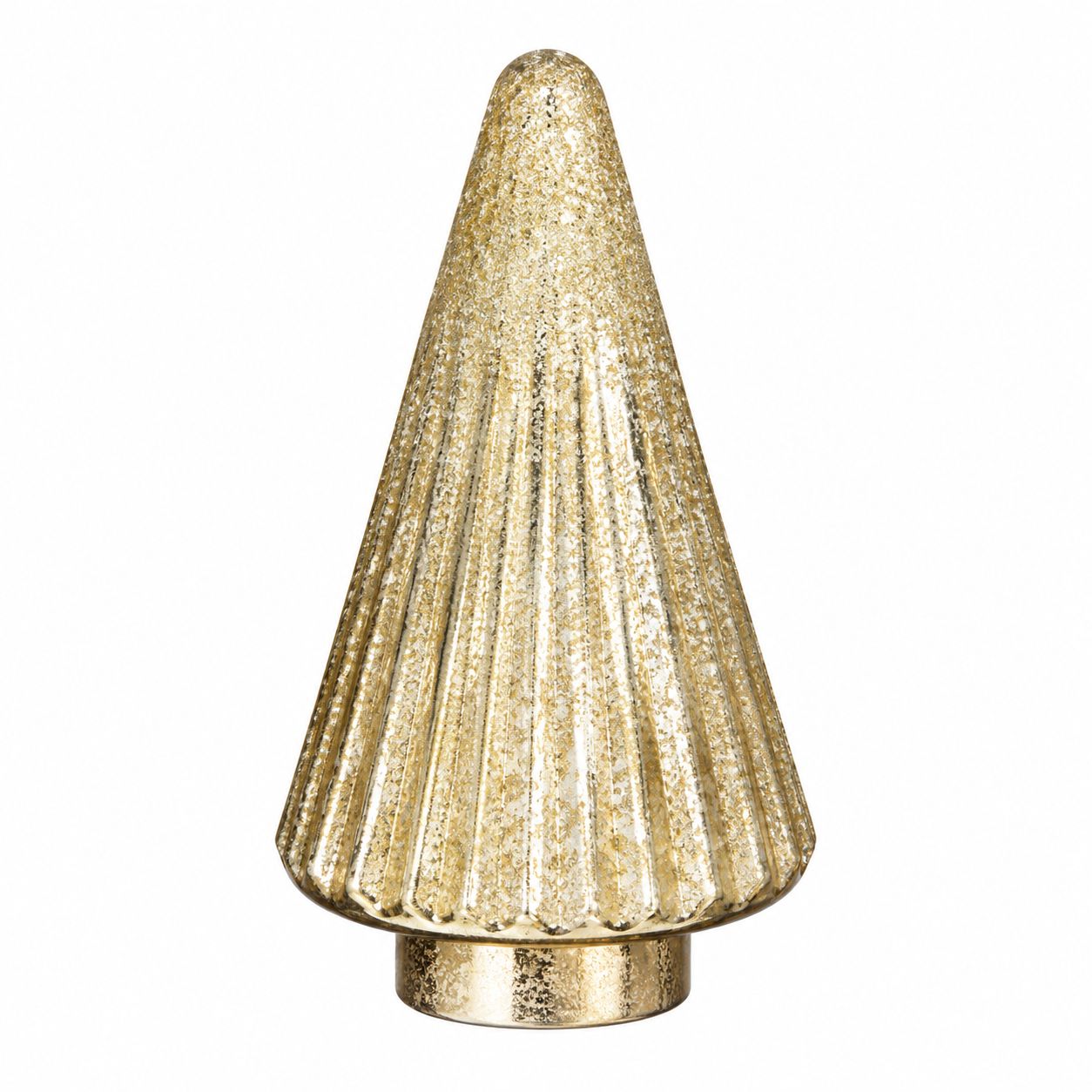 Decoration Tree Beaded Champagne 20cm