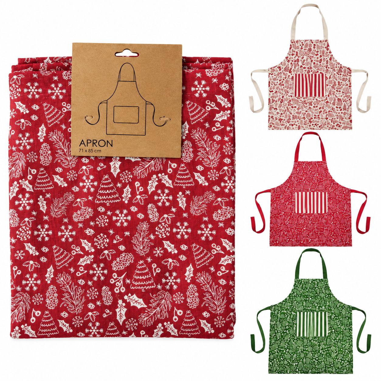 Christmas Apron Pocket