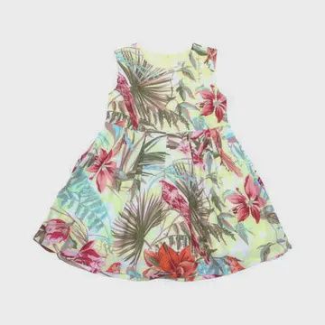 Tropical Parrot Dress