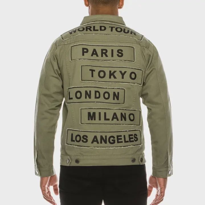 FC WORLD TOUR JACKET, Size: S, Colour: GREEN