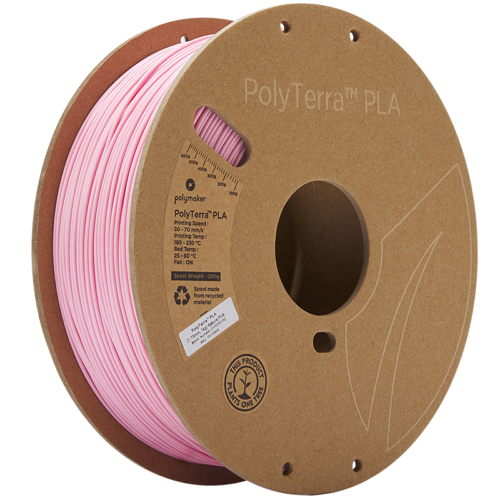 PolyTerra PLA Pastel 1.75mm 1kg, Colour: Sakura Pink