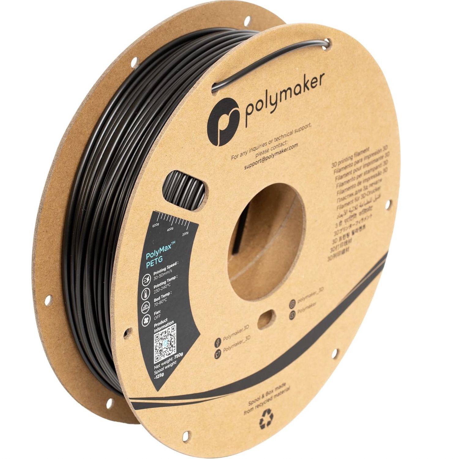 PolyMax PETG-ESD 2.85mm 500g