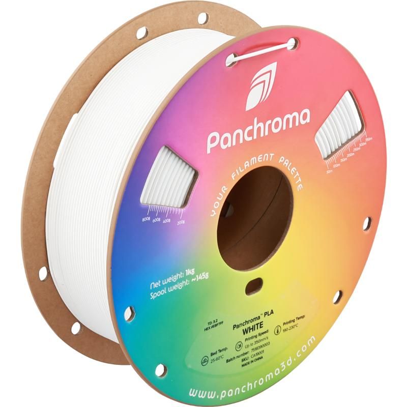Panchroma Basic PLA 1.75mm 1kg, Colour: White