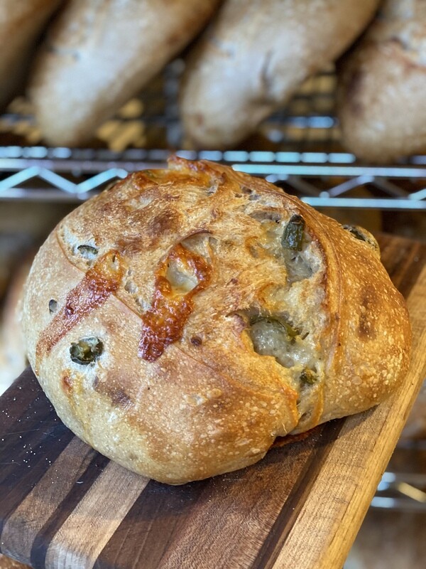 Jalapeno Cheddar Sourdough