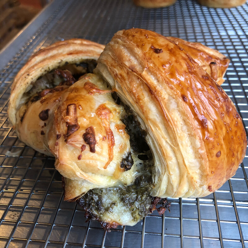 Pesto And Cheese Croissant-Saturday Only