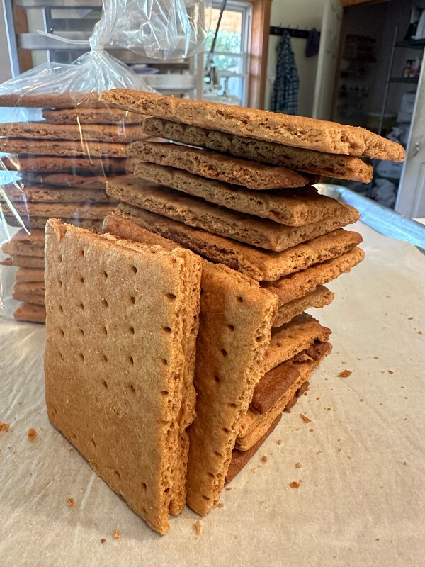 Sourdough Graham Crackers