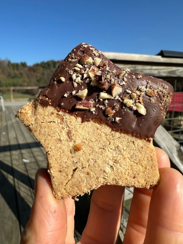 Chocolate pecan shortbread *gluten sensitive*