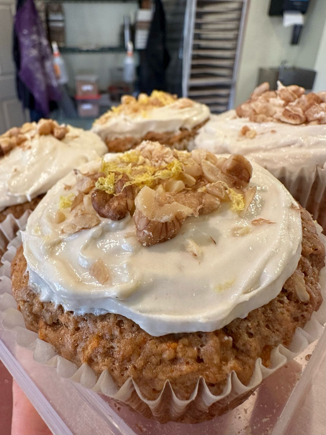 Carrot Cake Cupcake *vegan*