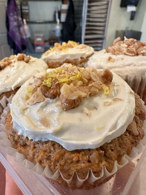 Carrot Cake Cupcake *vegan*