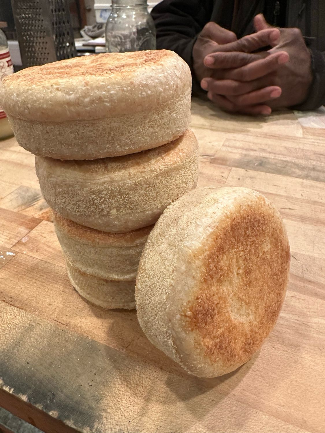 Sourdough English Muffins