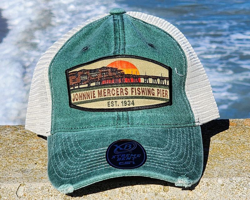 Sunrise at Pier Ball Cap