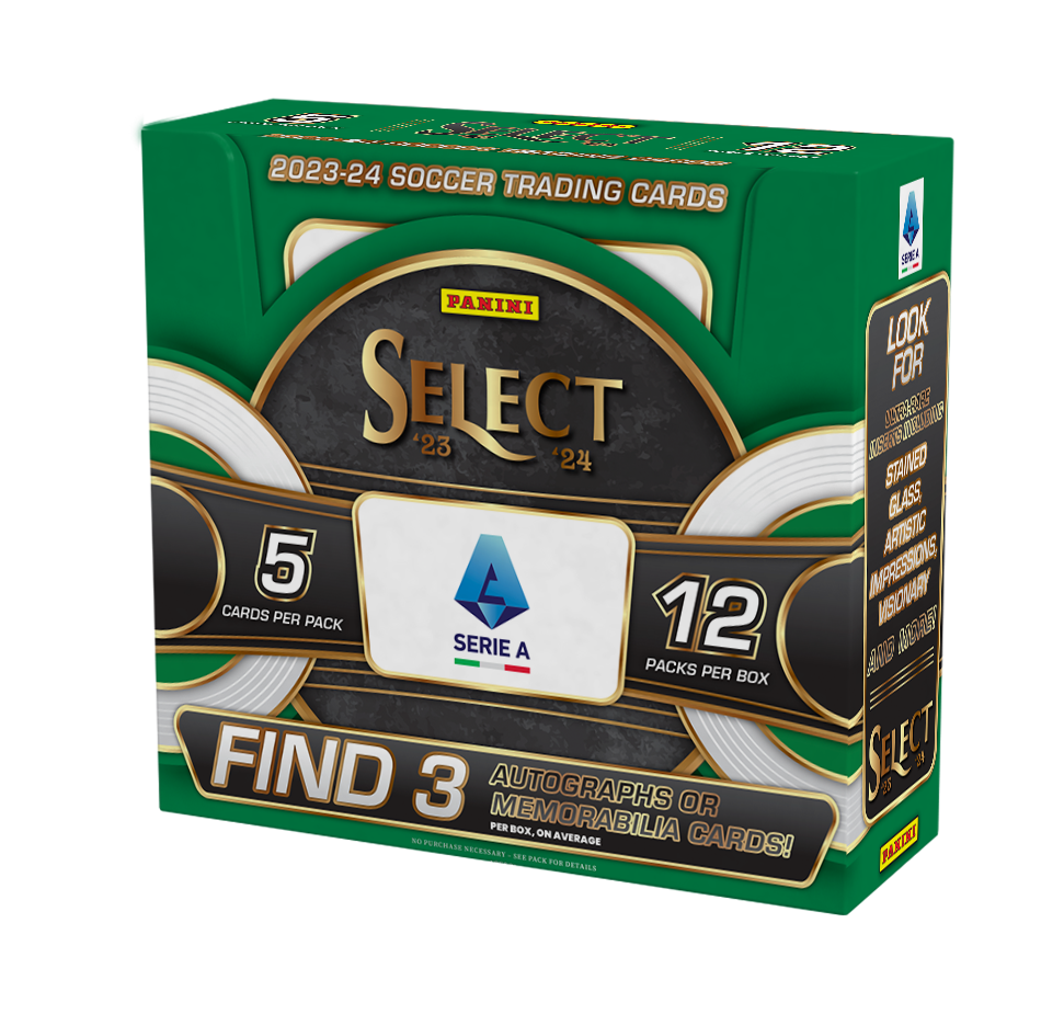 2023-24 Panini Select Serie A Soccer Trading Card Box