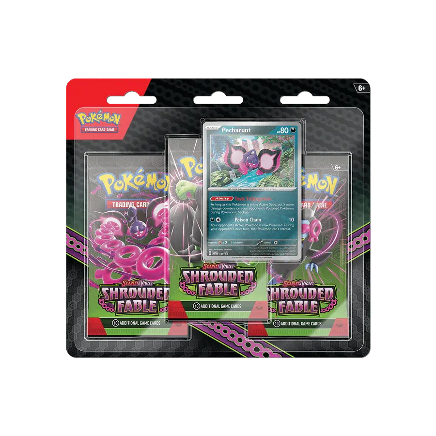 Pokémon TCG - Nebel der Sagen 3er-Boosterpack-Blister