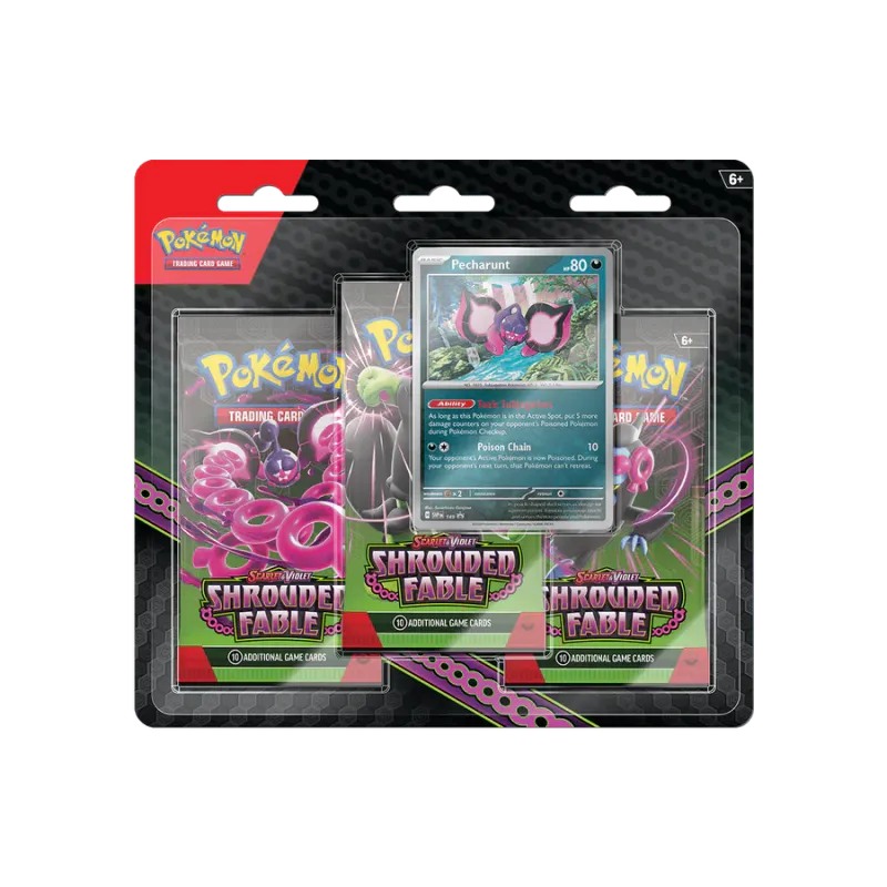 Pokémon TCG - Nebel der Sagen 3er-Boosterpack-Blister
