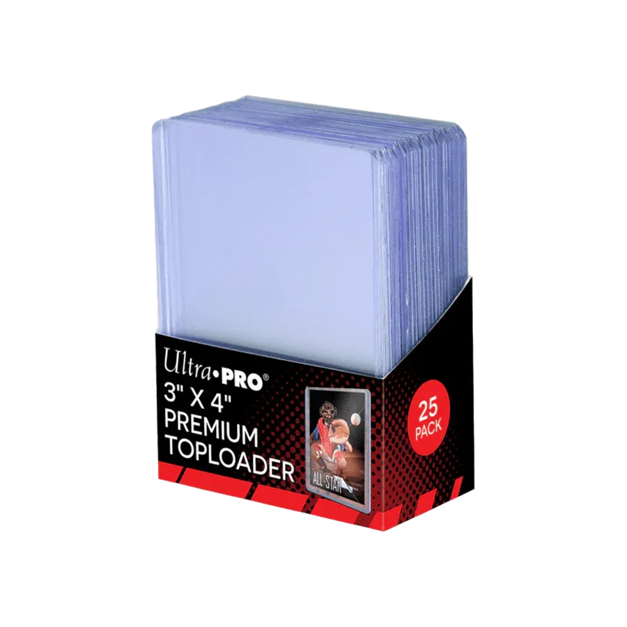 Ultra Pro 3" X 4" Ultra Clear Premium Toploader