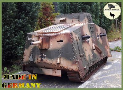 ~MME~ A7V Schnuck ~ 1:16 Standmodell (Vorbestellung)