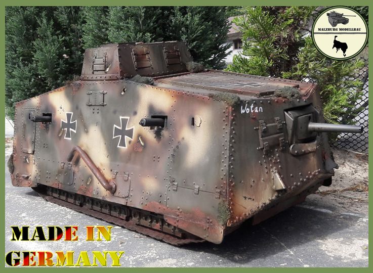 ~MME~ A7V Wotan ~ 1:16 Standmodell (Vorbestellung)
