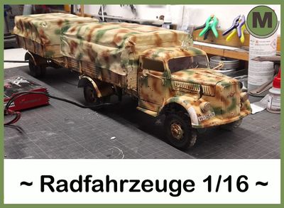 ~ Radfahrzeuge 1/16 ~