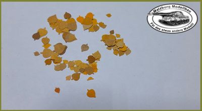 ~MM~ 1/16 Dioramazubehör - Laub &quot;Birke&quot;