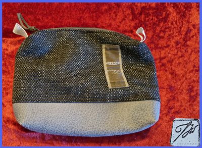 JW - Schminktasche / Kosmetiktasche &quot;Please&quot; *Upcycling*Unikat*